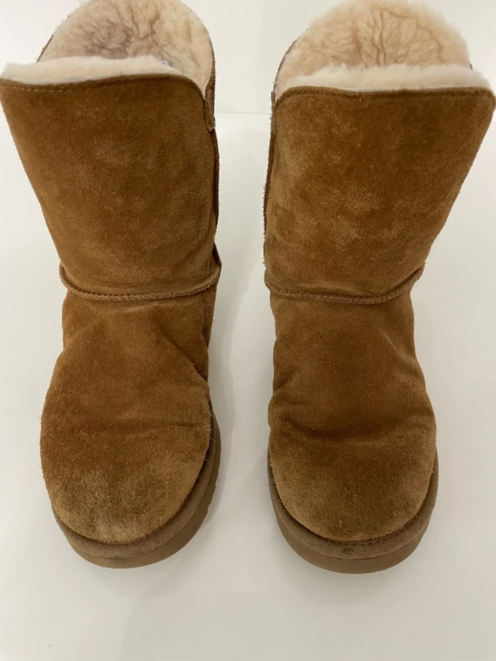 UGG Constantine Suede Shearling Boot, size 9